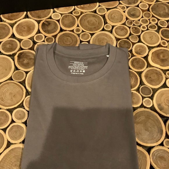 Mens 100% Cotton Tee Crew Neck - Picture 8 of 9